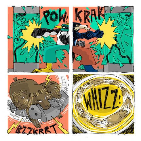 POW! KRAK! BZZKRRT! WHIZZ! Animal Spirits Peter Morey 