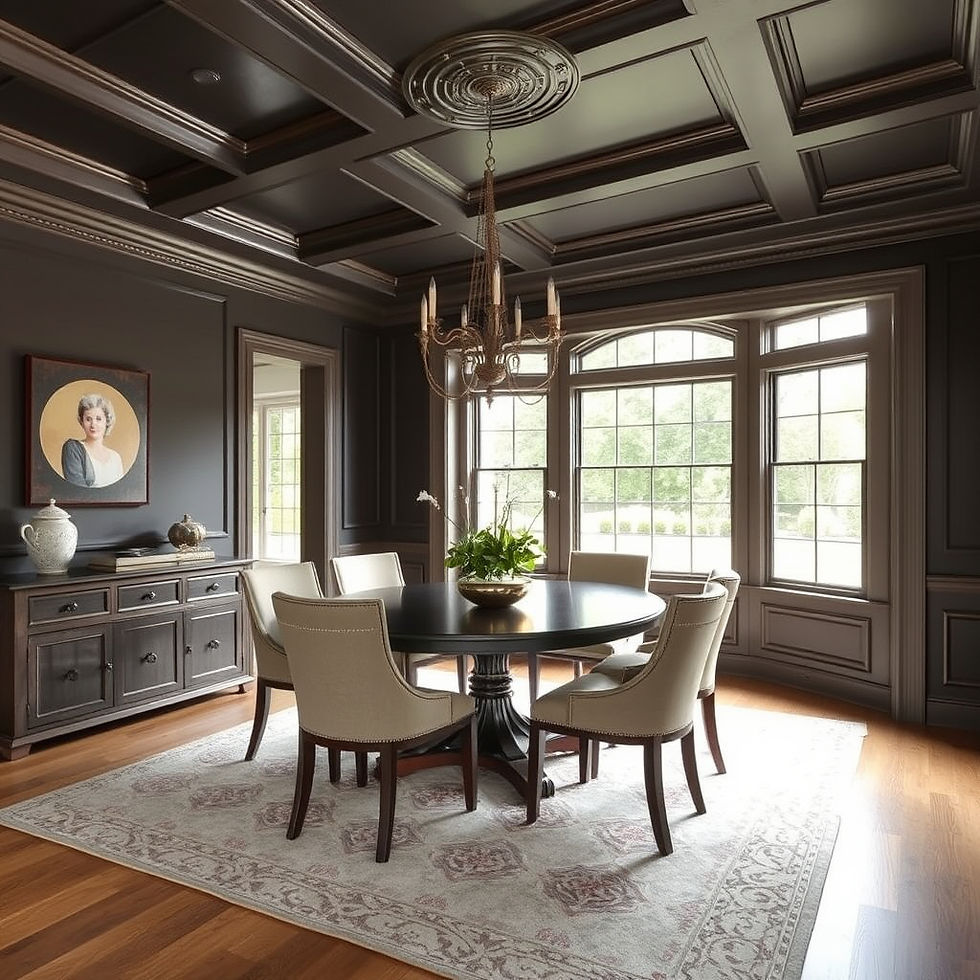 Dining Room in Cinnamon Slate