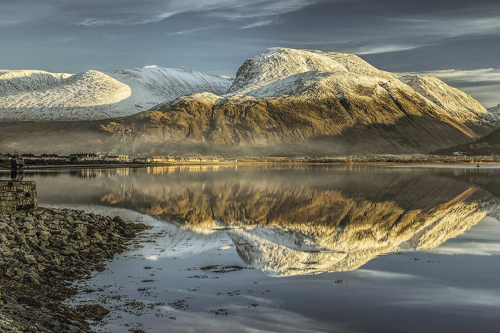 The view of Ben Nevis from Corpach village. Image: Harry Feather/Shutterstock