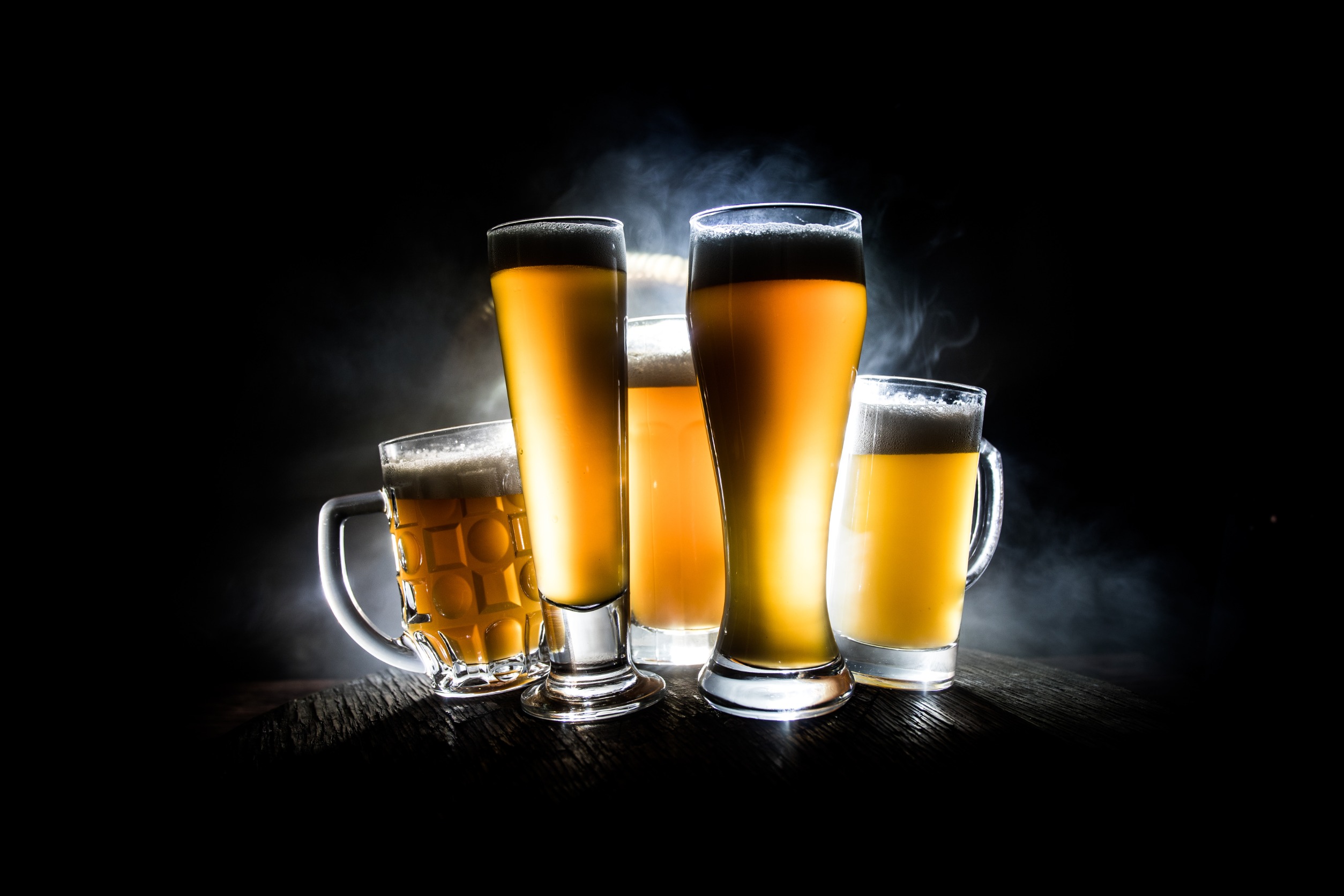 Arranged Food and Objects