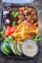 Blackbean Fajita Veggie Bowl