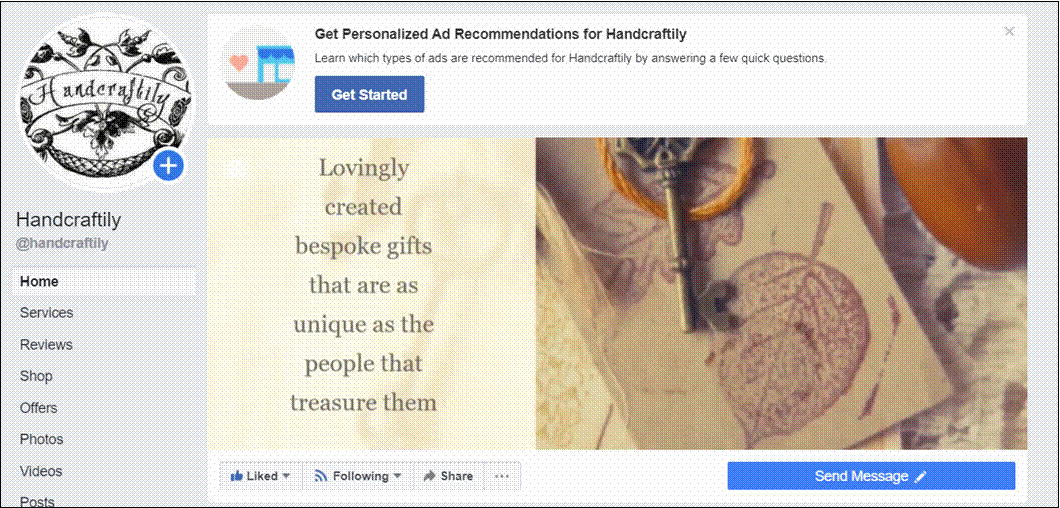 Facebook Page Design & Maintenance