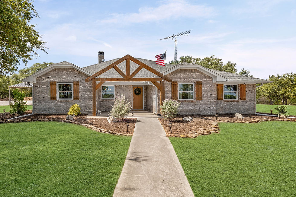 Texas Dream Home on 2.7 Acres with Shop and Hot Tub