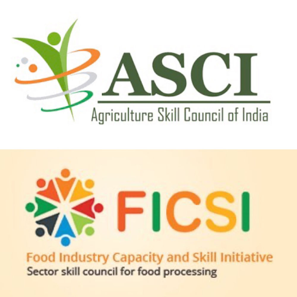 Accreditation with Agriculture Skill Council of India & Food Processing
