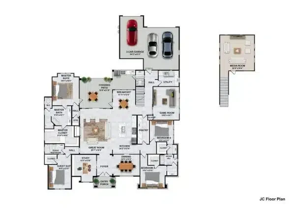 Thumbnail: LUXURY CONTEMPORARY ESTATE PLAN