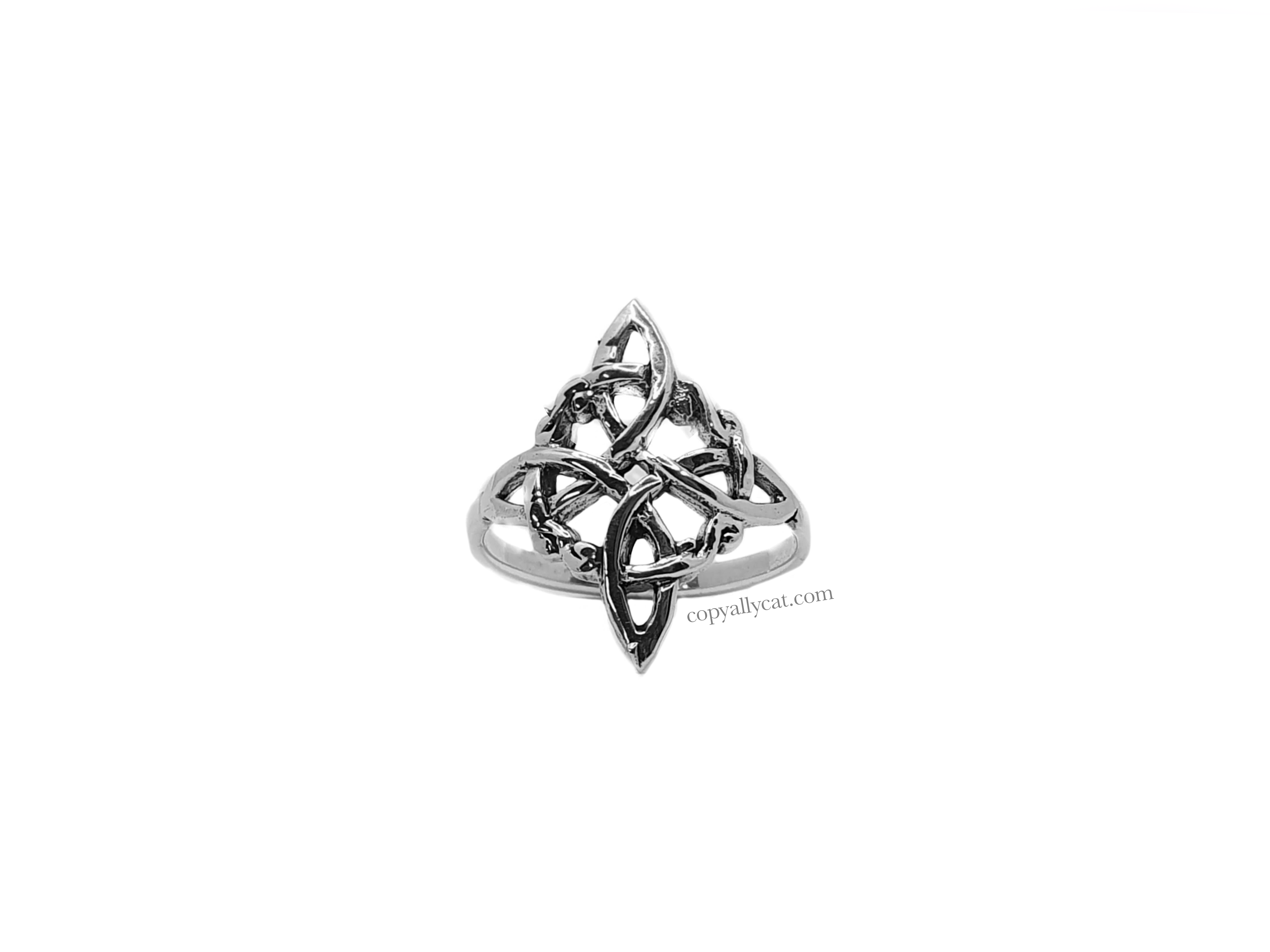 Nudo de Brujas Ring (Real Silver)