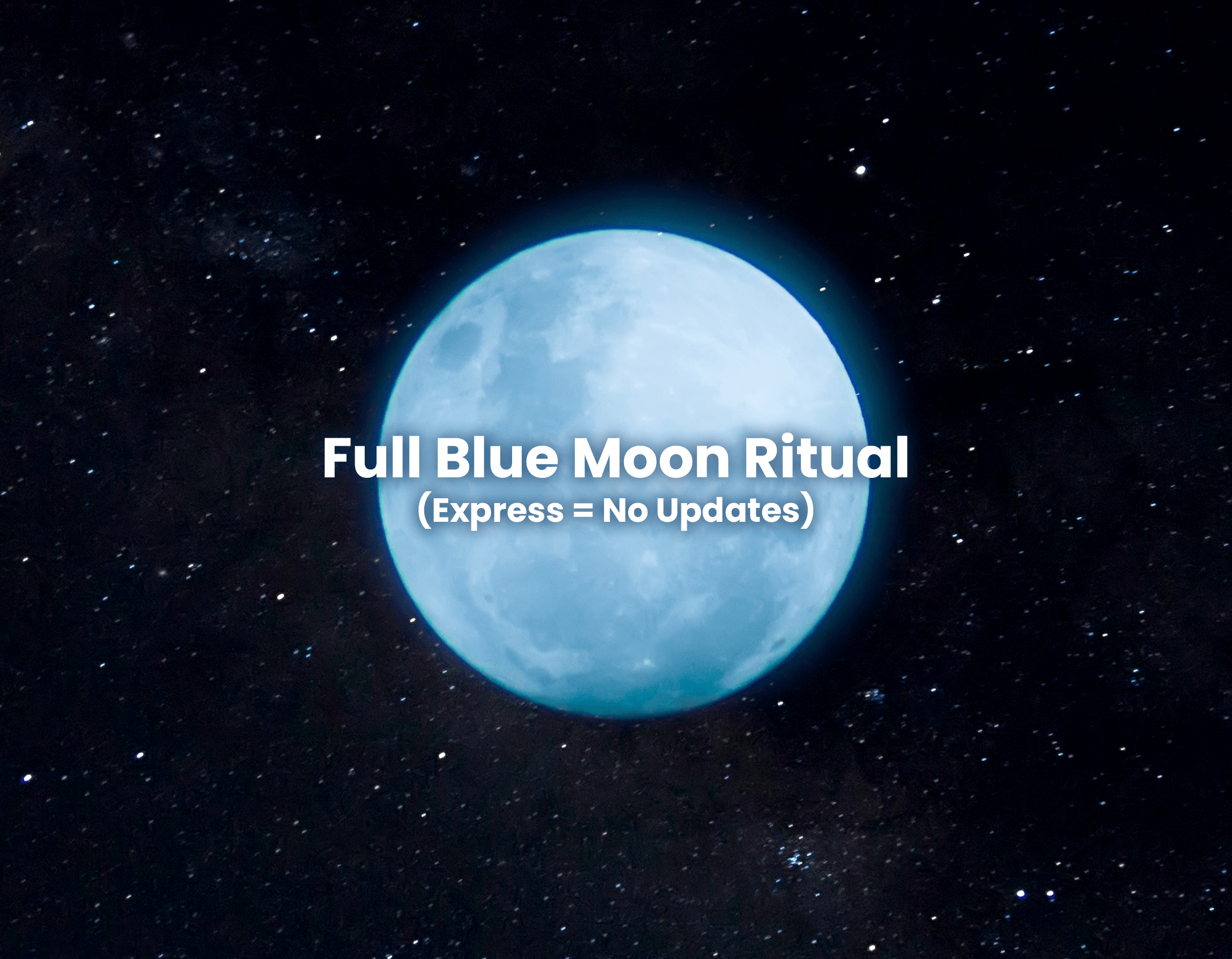 Full Blue Moon May 31 Ritual by copyallycat