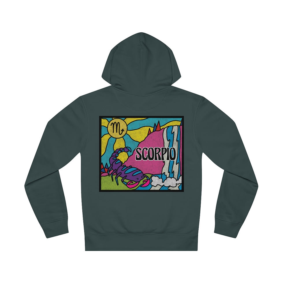Scorpio Zodiac Astrology Hoodie