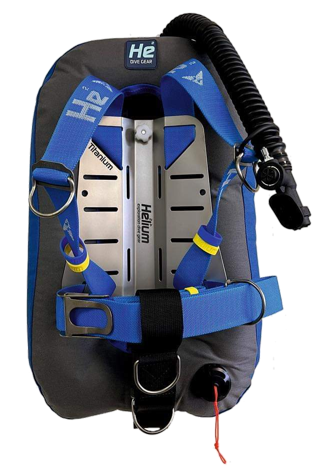 Thumbnail: Helium STS30 Single Tank Backplate Wing System BCD