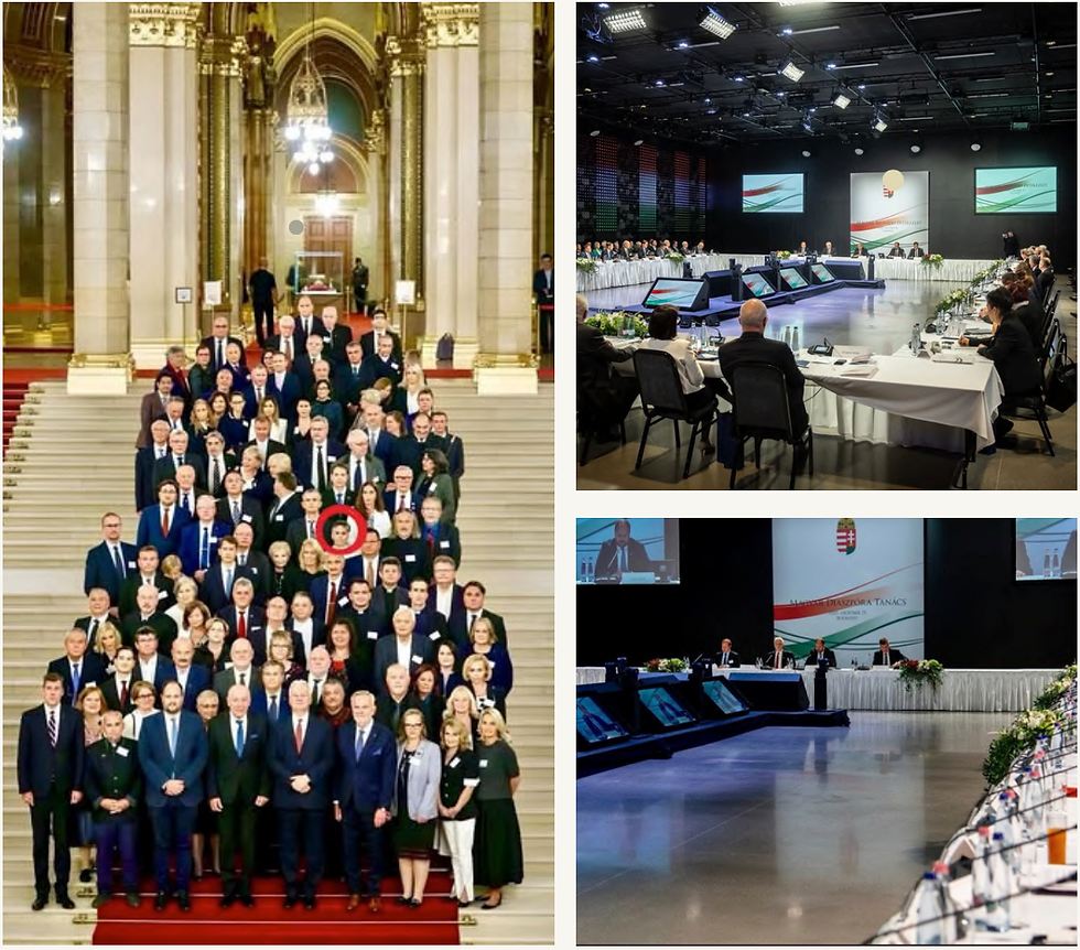 THE HUNGARIAN DIASPORA COUNCIL HELD A SESSION IN BUDAPEST