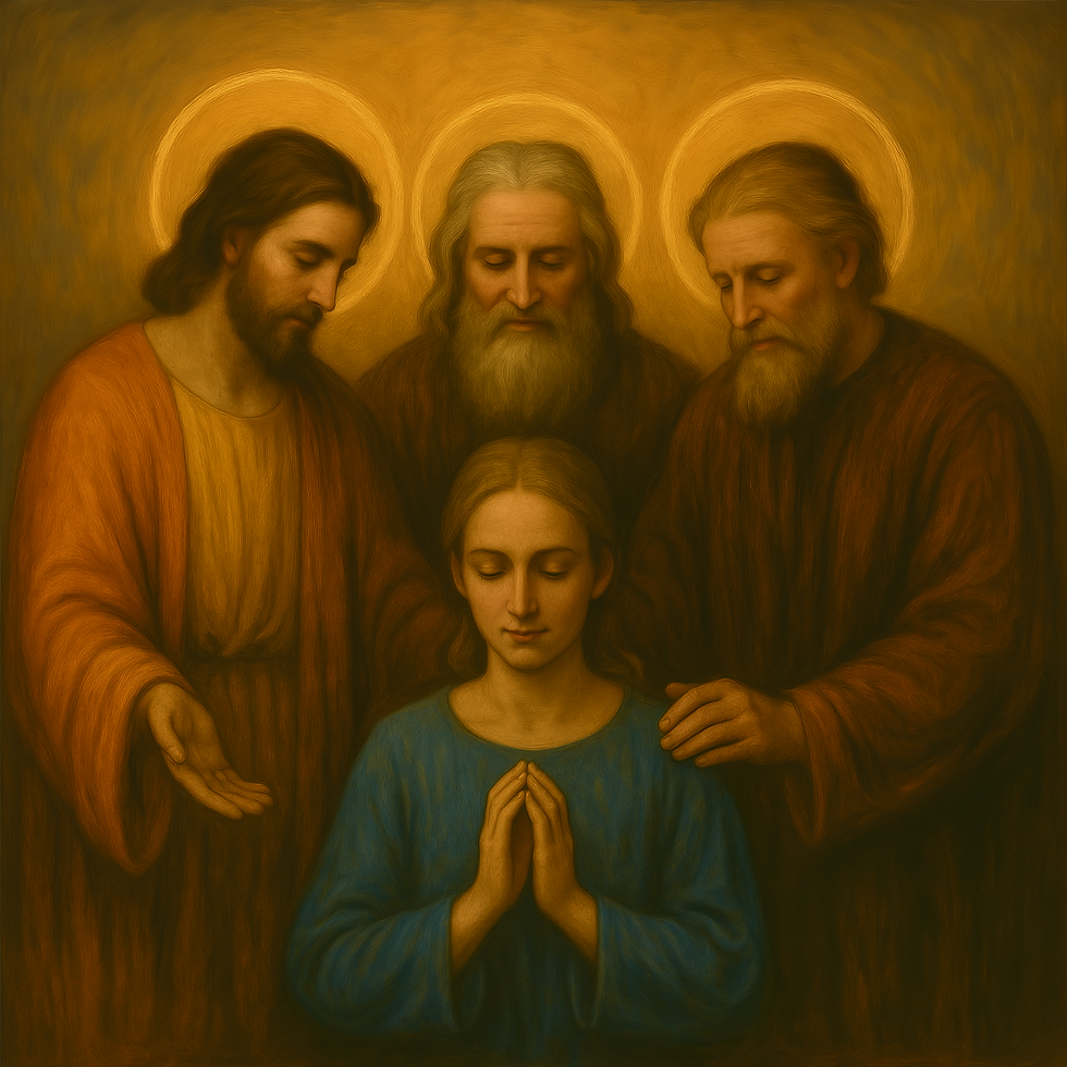 Paul’s desire is that the reader be enveloped in the experiential relationship of the Divine Trinity.