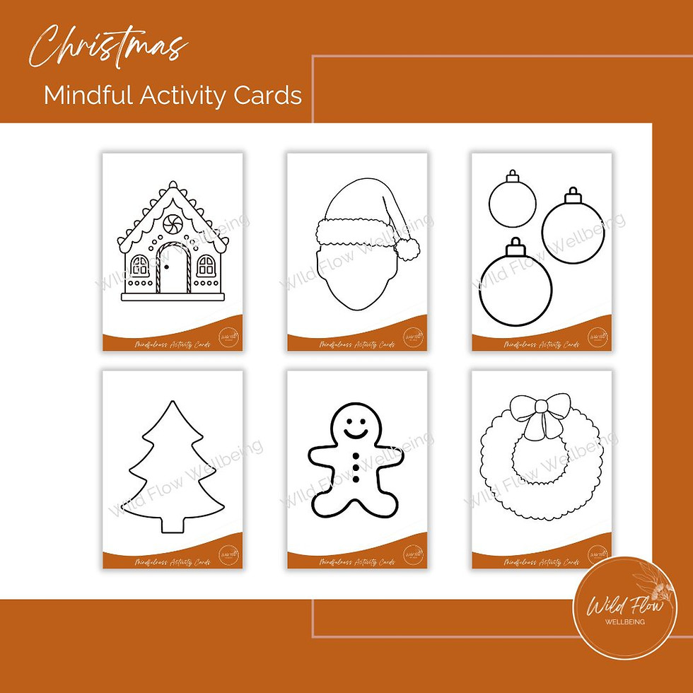 Thumbnail: 'Christmas' Mindful Activity Cards Set of 6