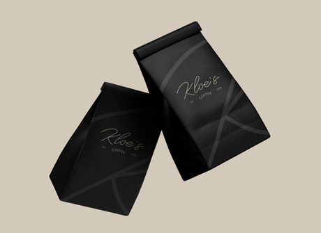 Coffee bag mockup