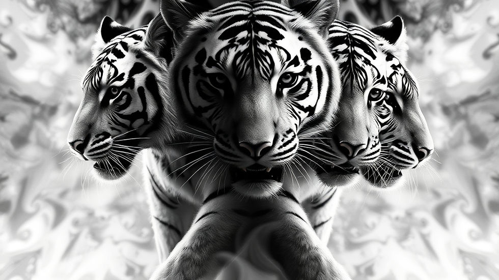 Tigers transforming from sensitive to strength.