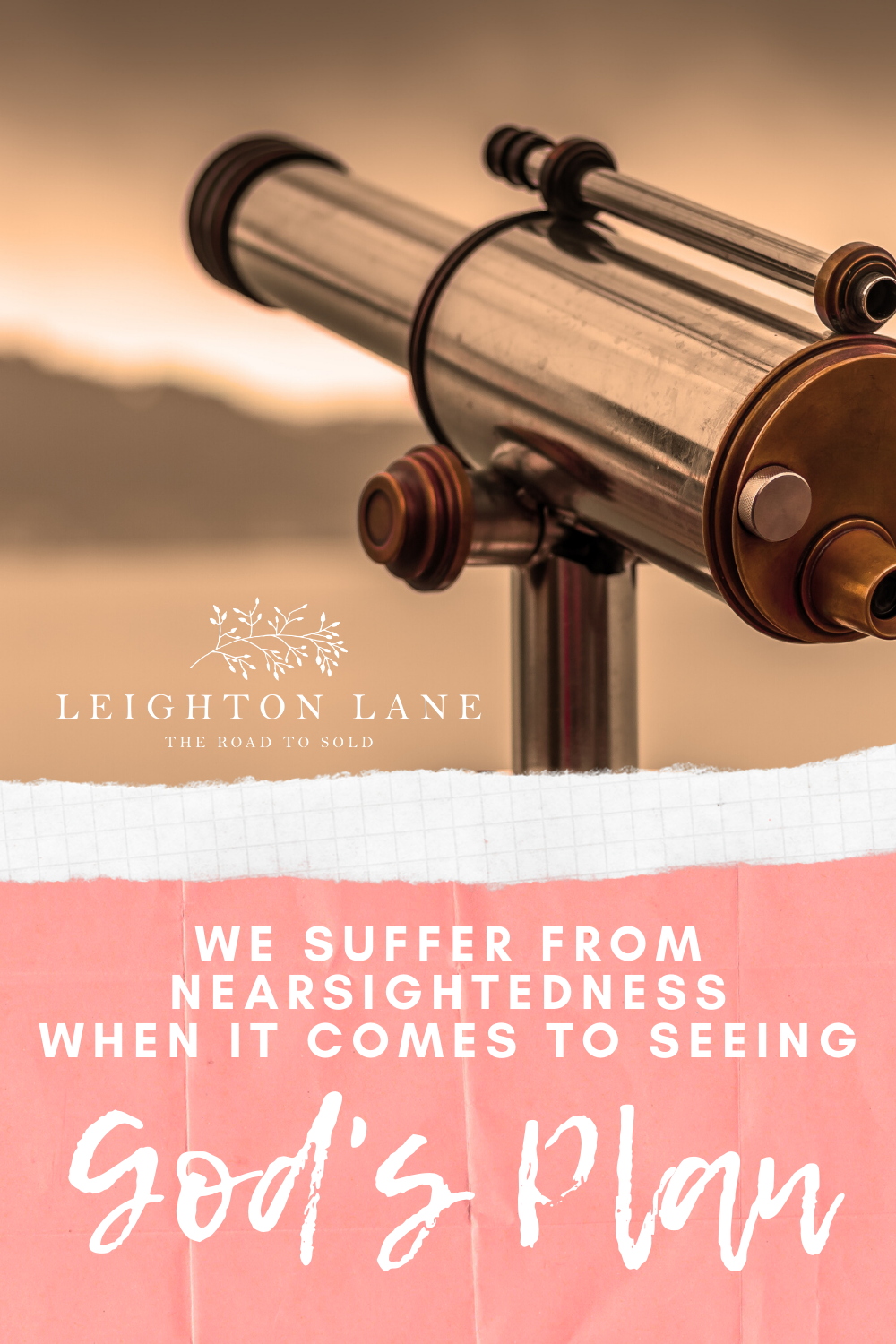 telescope and quote