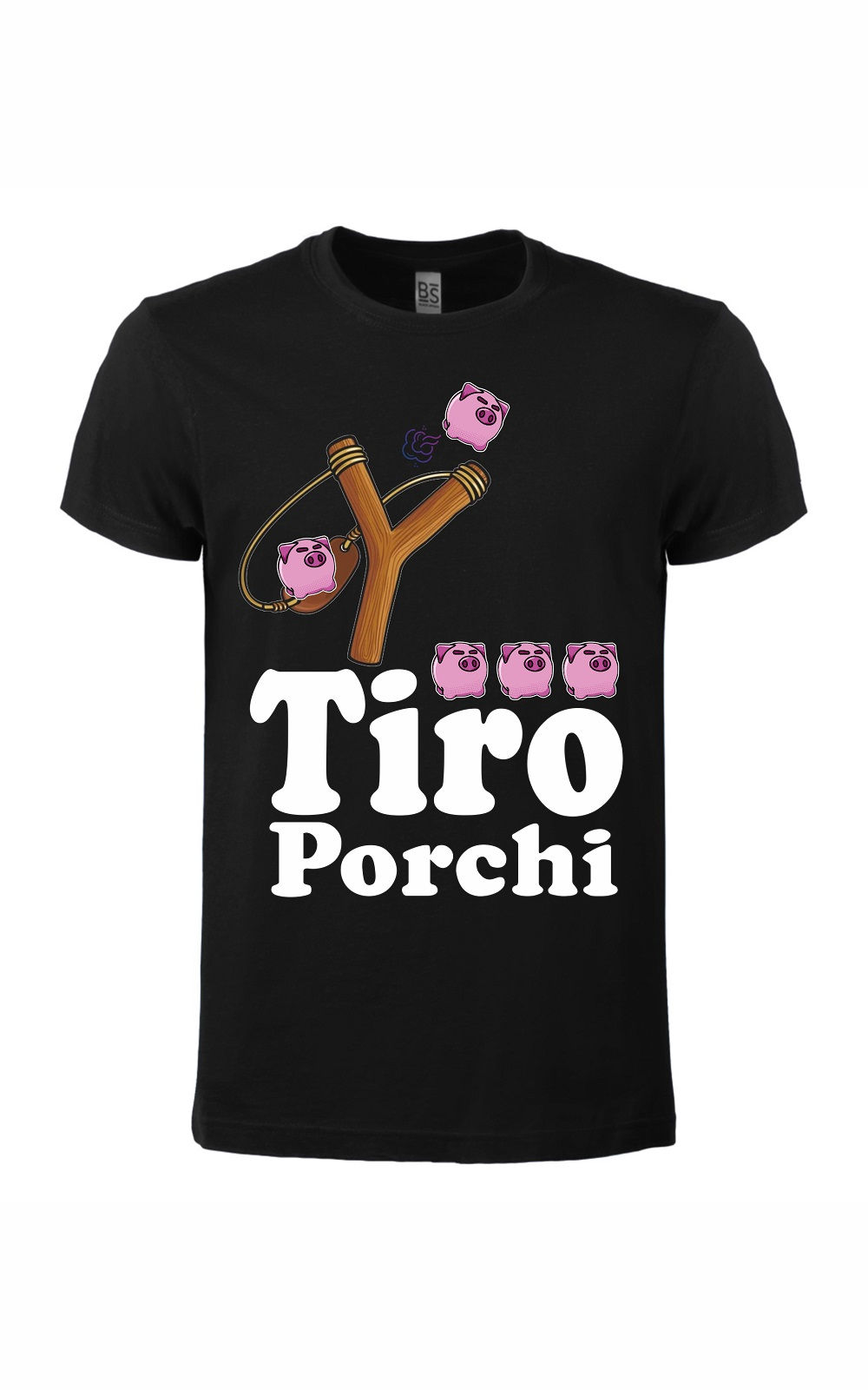 Maglietta in cotone organico per adulto con stampa