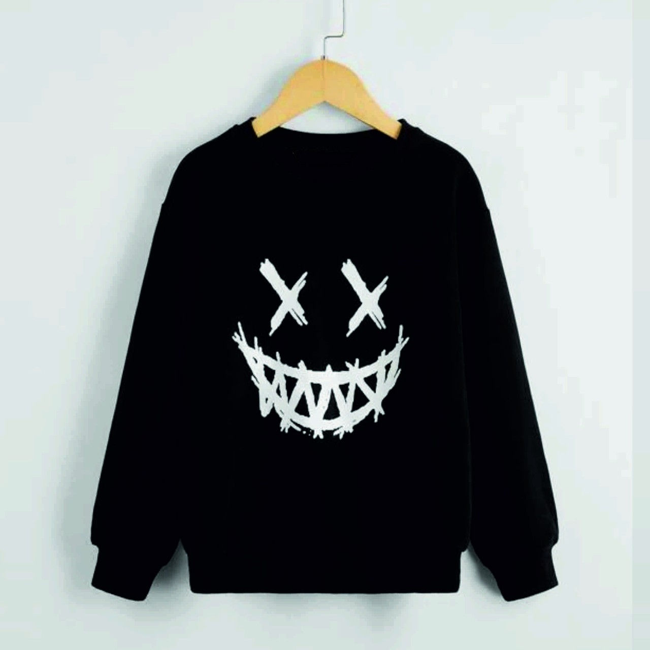 Felpa unisex girocollo Fashion con stampa come da foto