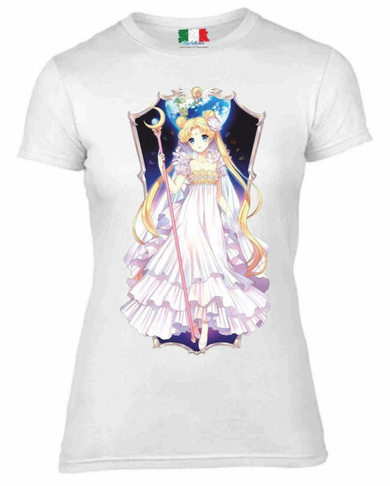 MAGLIETTA IN 100% COTONE DONNA COLORE BIANCO