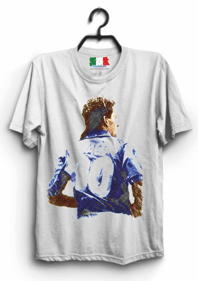 MAGLIETTA IN 100% COTONE UOMO/DONNA TIFOSO DI CALCIO