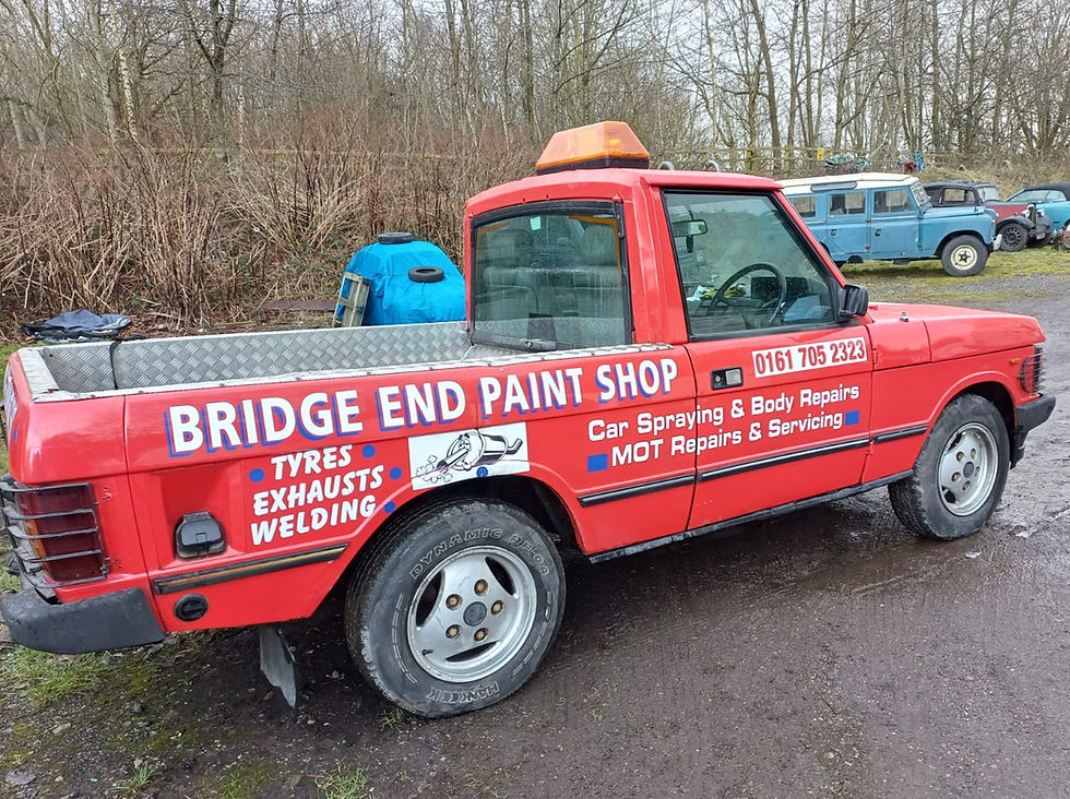Thumbnail: Sold Range Rover pickup project 