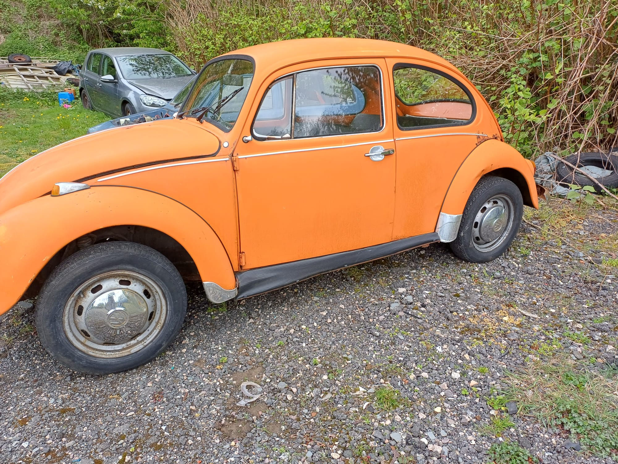 1972 volkswagen beetle restoration project 