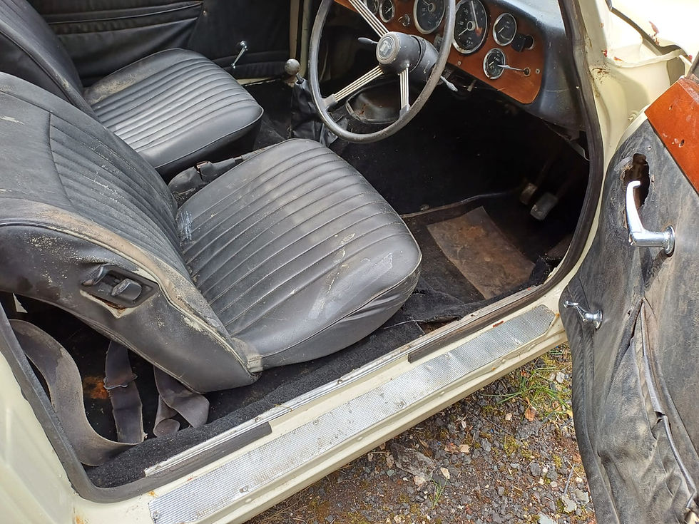 Thumbnail: Sold 1970 TRIUMPH  VITESSE 1 OWNER restoration project