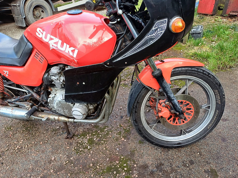Thumbnail: Sold 1981 Suzuki katana 550 HISTORIC VEHICLE SO TAX AND MOT EXEMPT 