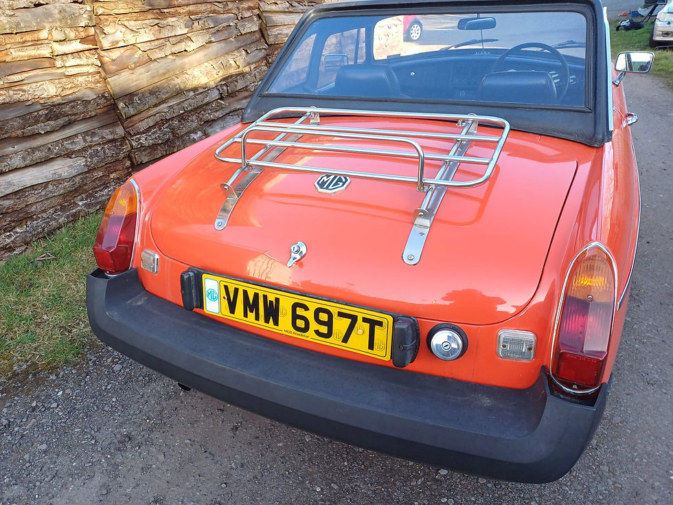 Thumbnail: Sold mgb roadster with overdrive project 