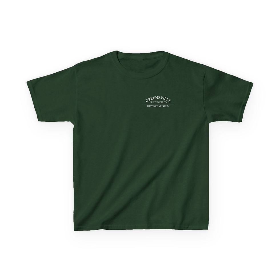 Thumbnail: Back “Medallion” – Greene County America 250 – Kids Heavy Cotton™ Tee
