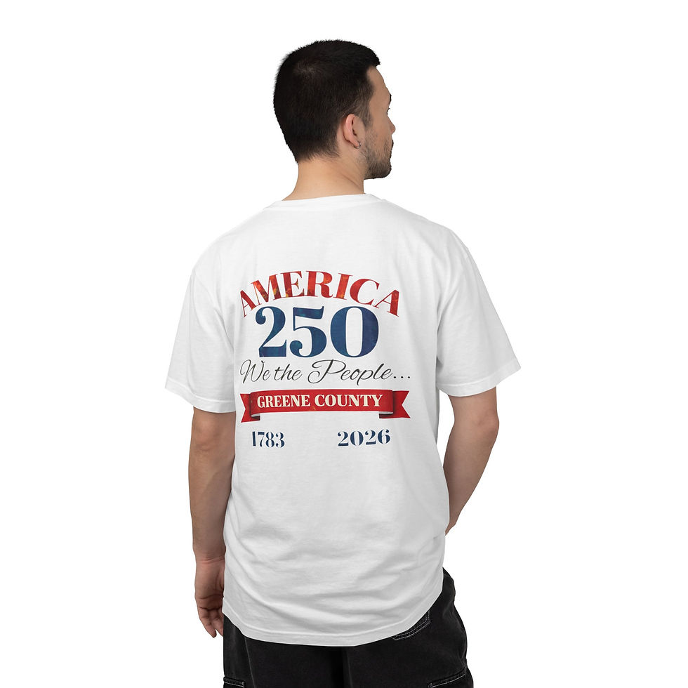 Thumbnail: Greene County 250 “We the People” T-Shirt