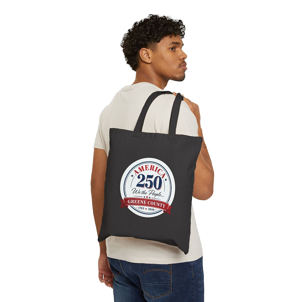 Thumbnail: Greene County America 250 Tote Bag, "Medallion"