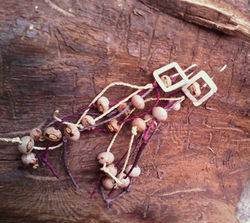 orekkini quadtrati e fagioli argento