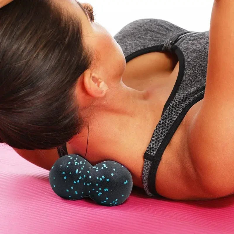 Thumbnail: EPP 8cm Peanut Balls Body Massage Fascia Ball High Density Muscle Relaxation Lac