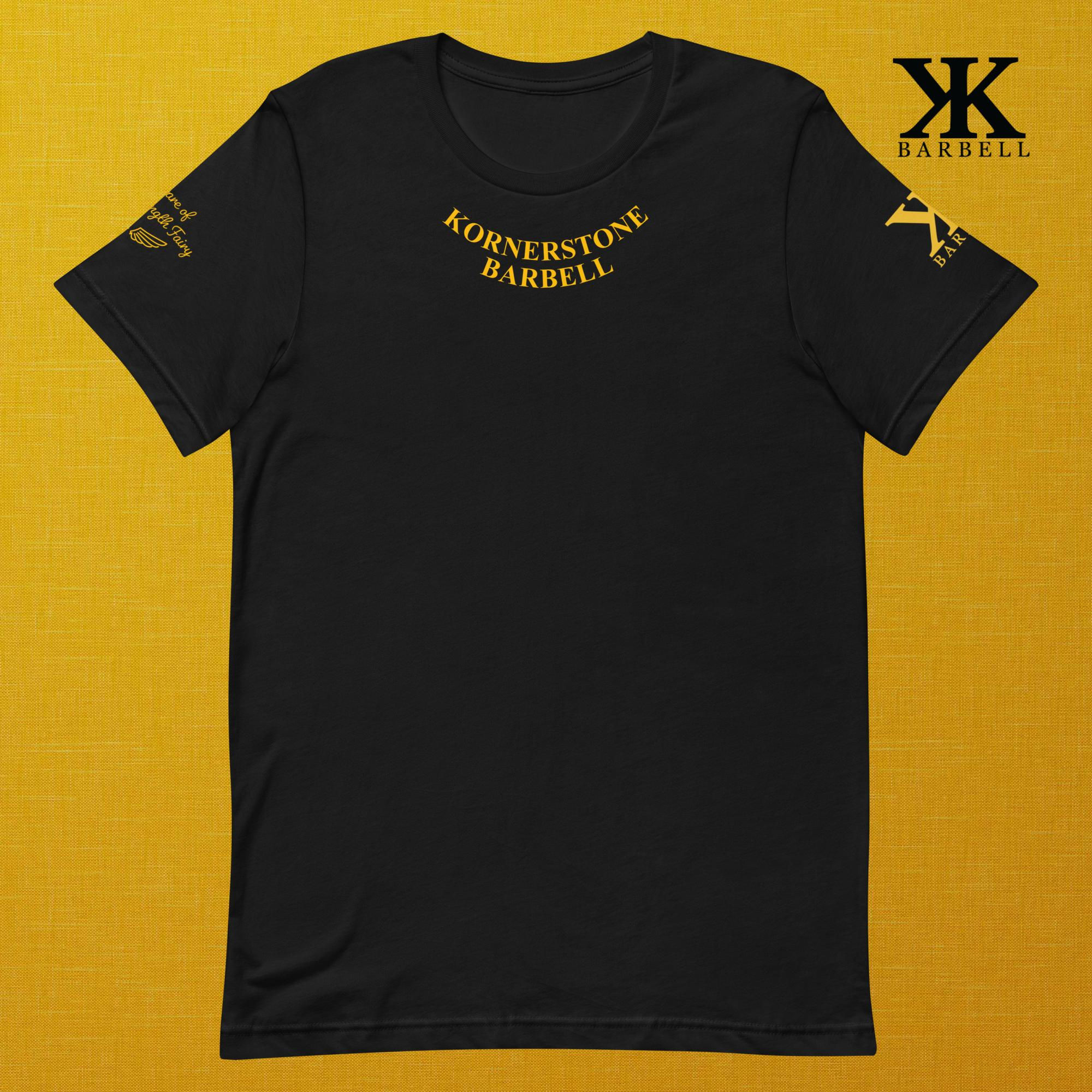 Kornerstone meet shirt 2.0 blk/gld