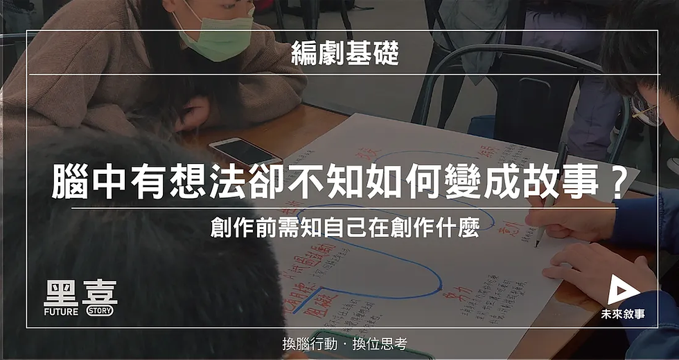 腦中有想法卻不知如何變成故事｜故事的組成結構篇