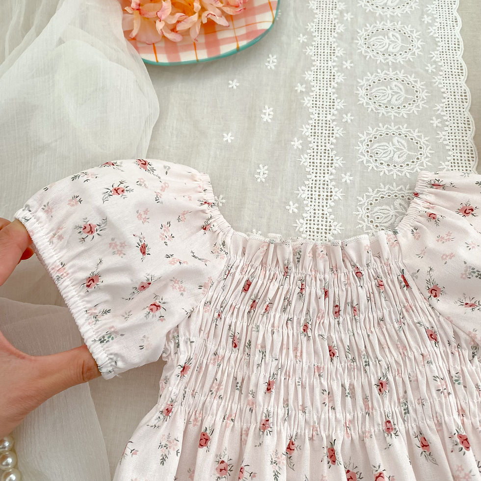 Thumbnail: New Summer Newborn Clothes Kids Baby Girls Rompers 4 Colors New Infant Kids Baby