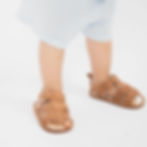 Thumbnail: Meckior Baby Boys Sandals Toddler Grey Flats Non-slip Rubber Sole Baby Beach San