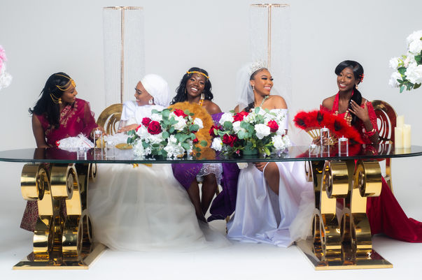 african wedding set up decor2