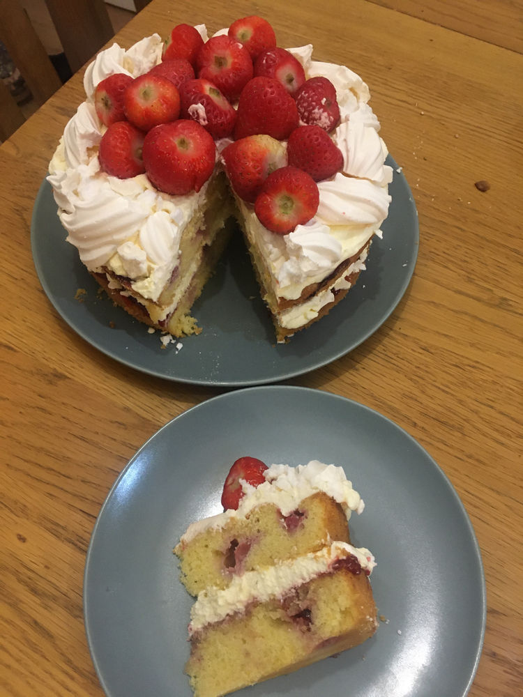 Eton Mess Cake!