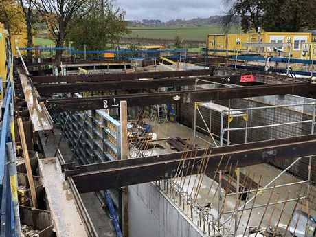 REGENÜBERLAUFBECKEN