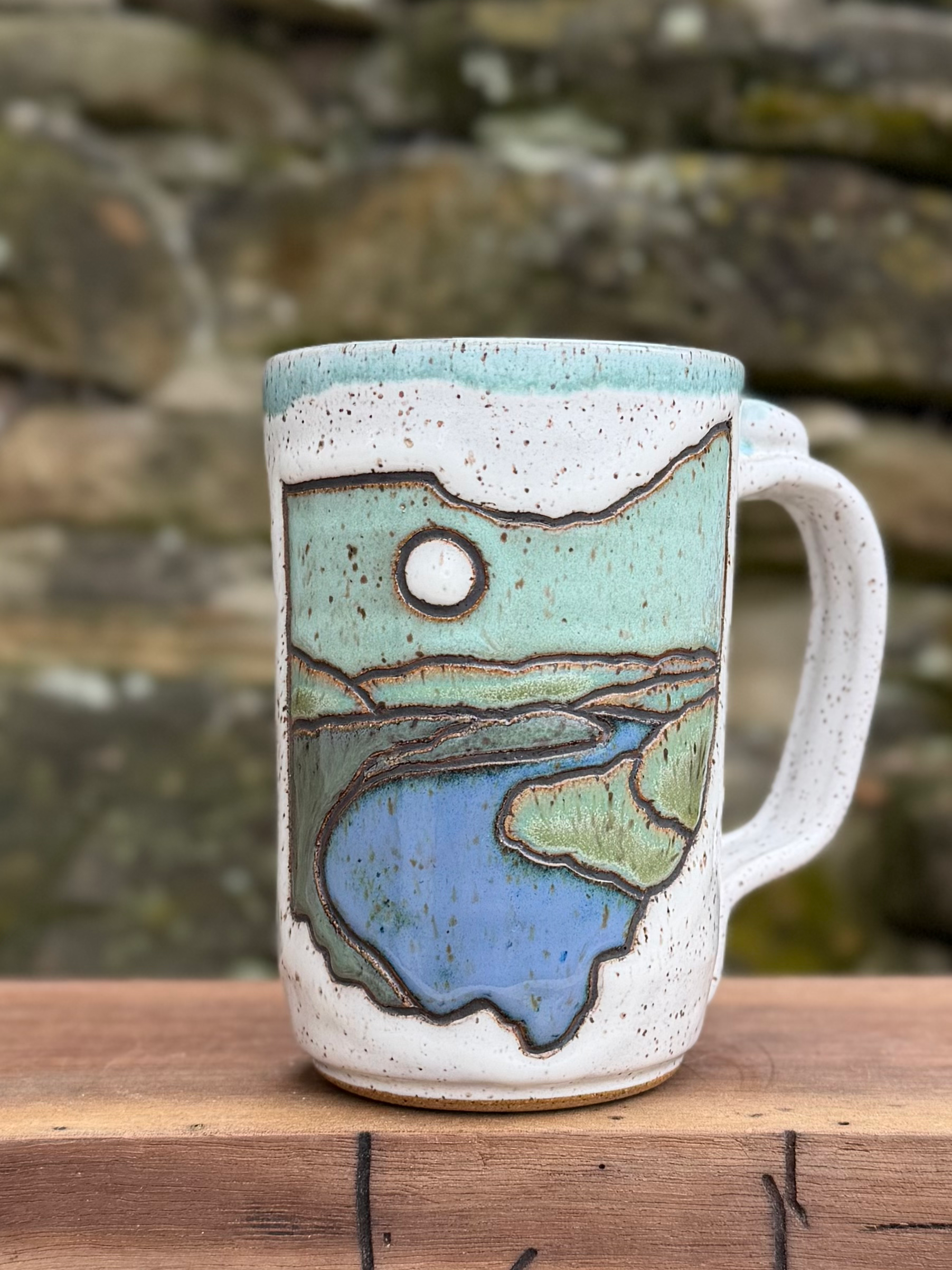 White Ohio Mug