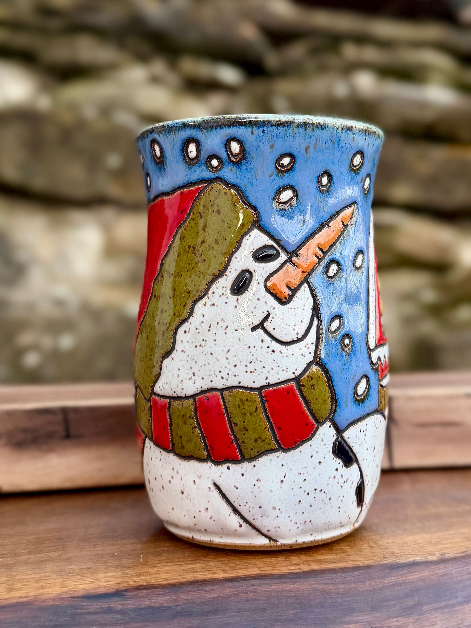 Snow Person by House Mug