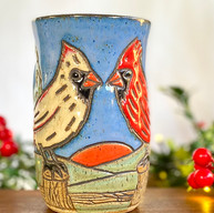 Cardinal Couple Mug