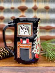 Cozy Ghost Christmas Mug