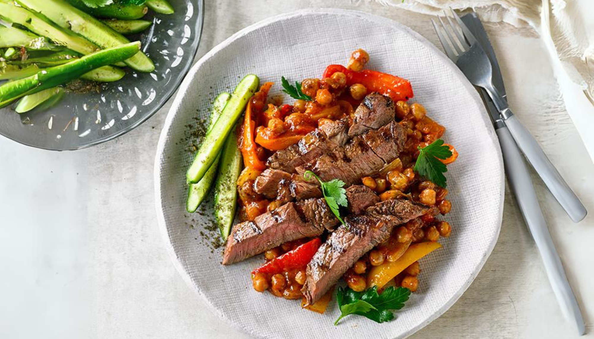 Cook Rups Moroccan Beef Rump with Chickpea & Raisin Ragu