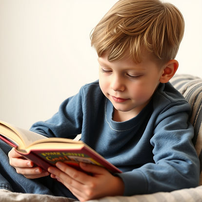 Focussed child, calm, relaxed after EBSA Reset