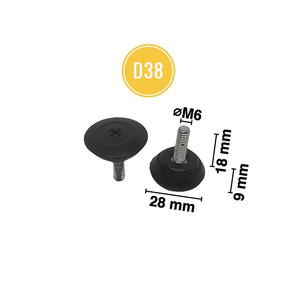 M6 สกรู 28 มม (D38) สกรูปรับระดับ