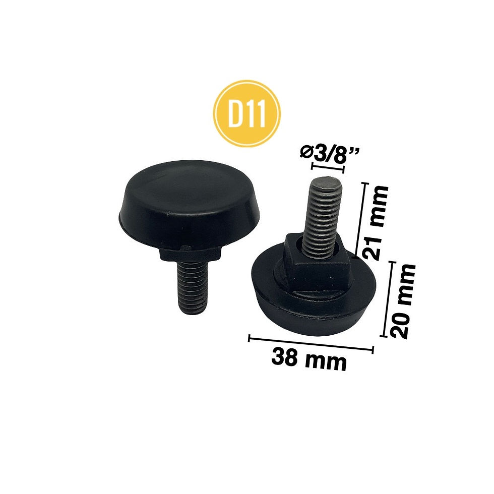 3/8" สกรู 1 1/2" ฐาน สกรูปรับระดับ