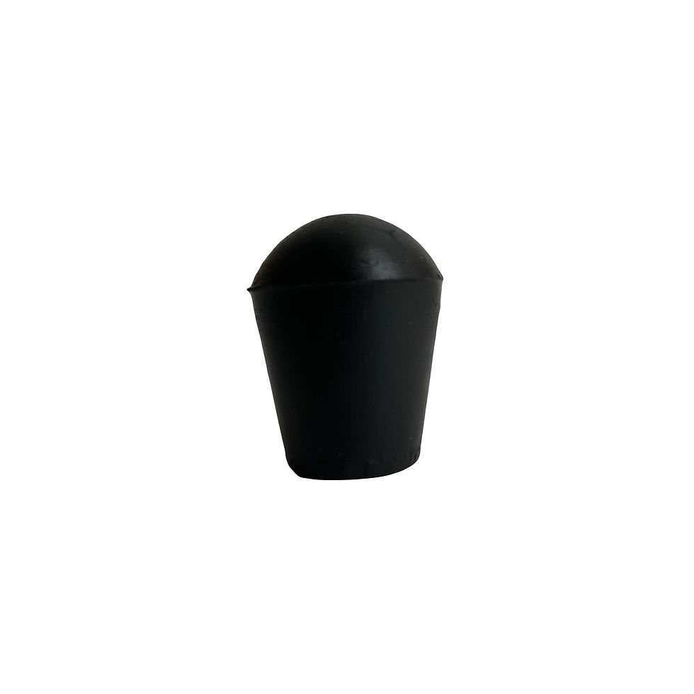 ภาพขนาดย่อ: 1/2" สวมนอก พลาสติกรองขาโต๊ะ ยางรองขาเก้าอี้ พลาสติกรองขาโต๊ะ ลูกยางรองขาโต๊ะ 