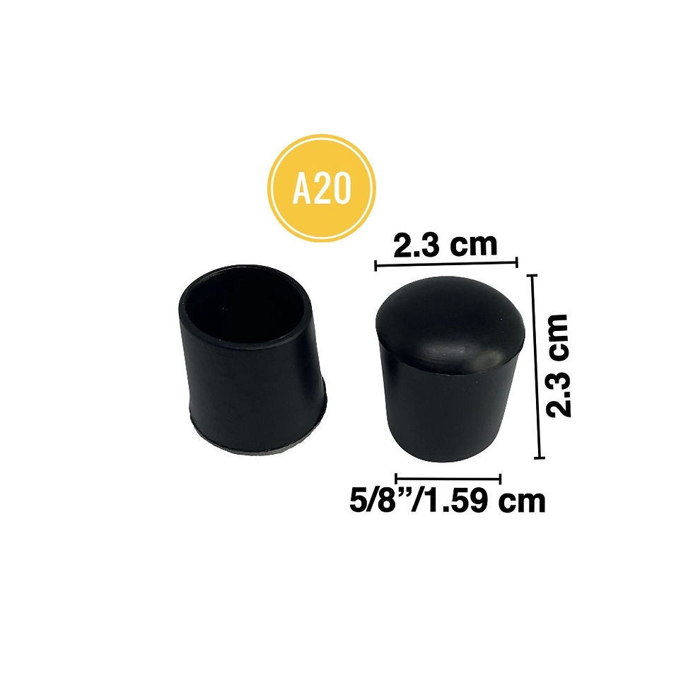 5/8" จุกพลาสติกกลมสวมนอก (A20) djung plastics